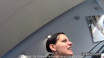 Preview 3 of Alexis Golden Gangbang - Enchanting czech girl gets seduced in the shopping centre and drilled in pov