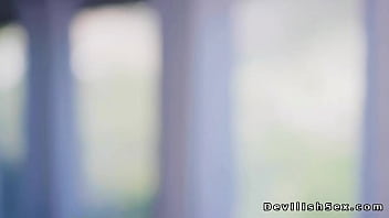 Preview 1 of Indon Pijat - Passionate sex of horny couple after fabricated beakup