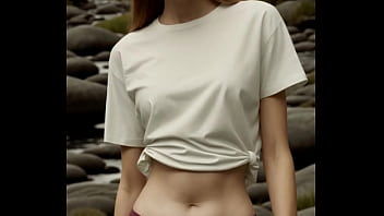 Preview 1 of Fakehub Teen - Modeling in Lingerie at Fjords
