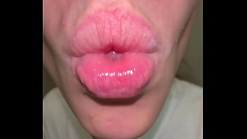 Preview 2 of One Men Lot Of Girls - Dommylips got sperm and toothpaste in the mouth and a perfect slutface