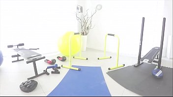 Preview 1 of Malayalam Mathi Nirth - Gorgeous teen babe Loveina masturbating in the fitness room
