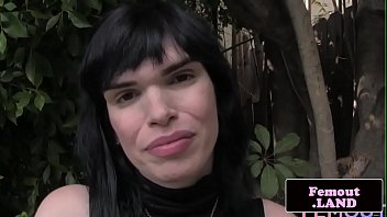 Preview 1 of Girls Pissing Porno - Solo femboy teases and plays with her cock