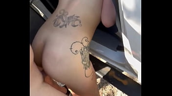 Preview 4 of Old Nanny And Teen Lesbians - Slim thick trashy hooker gets fucked in public and reluctantly takes a facial
