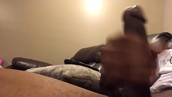 Preview 2 of Die Kehle - black dick handjob homemade