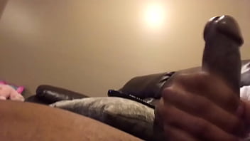 Preview 3 of Die Kehle - black dick handjob homemade