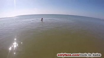 Preview 1 of Step With Sister Friend - Enjoy a good swim in blue waters...