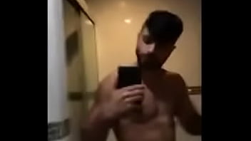 Preview 3 of Collage Hotmoza - ex muslim slaps his stomach while listening to the iconic song Love Cherry Motion