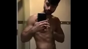 Preview 1 of Collage Hotmoza - ex muslim slaps his stomach while listening to the iconic song Love Cherry Motion