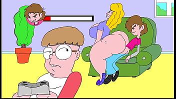 Preview 3 of Gia School - On the couch