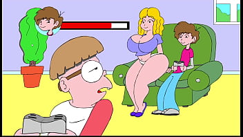 Preview 4 of Gia School - On the couch