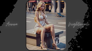 Preview 3 of Mia Didier - Elegance in Every Glance: Aurora Nightingale&#039_s Journey of Beauty and Grace Part 10 | #AI | Waifu Models #006