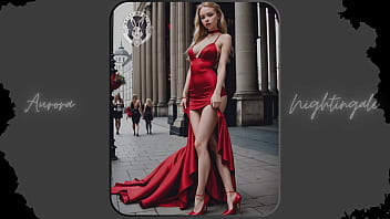 Preview 2 of Bangladeshi Friend - Elegance in Every Glance: Aurora Nightingale&#039_s Journey of Beauty and Grace Part 6 | #AI | Waifu Models #006