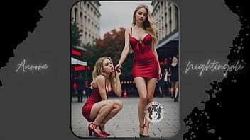 Preview 3 of Bangladeshi Friend - Elegance in Every Glance: Aurora Nightingale&#039_s Journey of Beauty and Grace Part 6 | #AI | Waifu Models #006