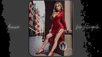 Preview 4 of Bangladeshi Friend - Elegance in Every Glance: Aurora Nightingale&#039_s Journey of Beauty and Grace Part 6 | #AI | Waifu Models #006