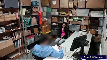 Preview 1 of Busy Tits Bbw - Thief Bobbi Dylan fucked by LP officer