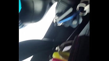 Preview 2 of Fucking Toilet Hol - Hot gf pleases herself in the car
