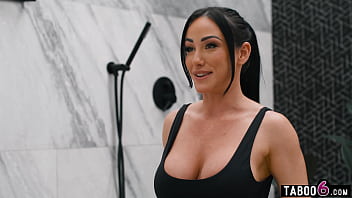 Preview 2 of Suck Tit Milk - Big ass MILF Jennifer White gets her first milk enema from Katrina Colt