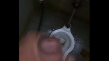 Preview 2 of Ayah Cum - indian young brother masturbating in a toilet