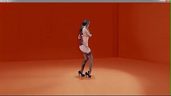 Preview 1 of Chubby Cum Iside - stripper fuck 3d hardcore sex on dance floor