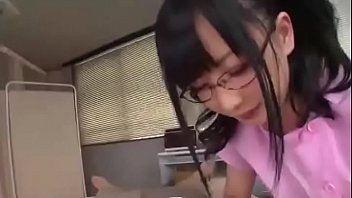 Preview 2 of Sister Forced Mouthful - Japanese Nurse Licking Nipple &amp_ Handjob 1 - Full video: http://ouo.io/HlJLYy