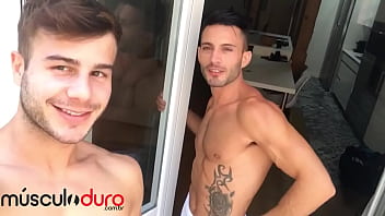 Preview 4 of Watch My Gf Facial Porn - Allen King e Andy Star | MD