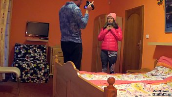Preview 1 of Real Family Xxx Movies - Shame! Vira Gold fuck his cheeky stepsister on backstage