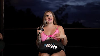Preview 1 of Videofuking Com - Interview gets out of control and I masturbate until I squirt a lot in public - Sara Blonde