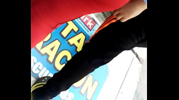 Preview 4 of Teen Sax Window - buen culo en la calle