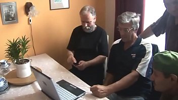 Preview 1 of Border Fuked Com - Old Guys Gangbang Innocent Brunette Teen