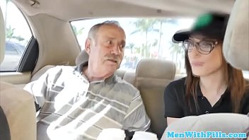 Preview 2 of Loly7 Russian Funny2 - Spex teen pounded by pensioners cock