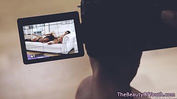 Preview 2 of Est Tits Ever - Teenage lesbian fingering and pussylicking gf