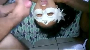 Preview 3 of Sex Job Chennai - Amadora Mascarada Tomando Surra de Pica