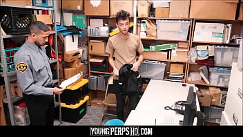 Preview 1 of Electro Torcher - Skinny Twink Shoplifter Fucked By Store Security