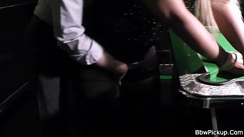Preview 2 of Polie Sex - Busty bbw gf gives head and fucked on pool table