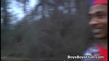 Preview 2 of Teen Bbc Nerd - Gay big black cock interracial ass fuck and facial hard 19