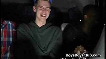 Preview 3 of Teen Bbc Nerd - Gay big black cock interracial ass fuck and facial hard 19