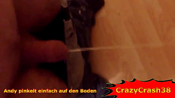 Preview 2 of Amy Anderson Porn Videos - Andy verteilt mit seinem Schwanz seinen Saft direkt auf den Boden