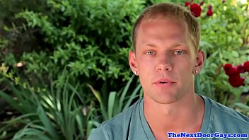 Preview 2 of Xxvobeo Hb - Outdoors muscle hunk wanks cock at the pool