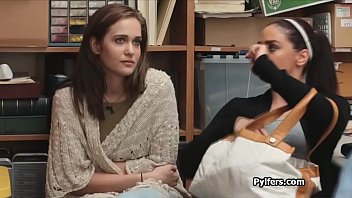 Preview 2 of Frind Wife Cock - Security guard fucks two at office