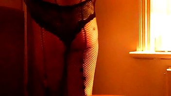 Preview 4 of Cowboy Clasic - Phat Ass Fishnet Geordie Slut Shaking Ass