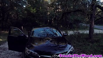 Preview 1 of Eva Holloway - Stranded teen deepthroating hard cock