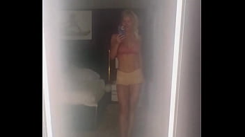 Preview 4 of Alessia Genta - Do you like my new mirror ?