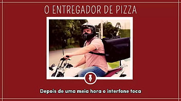 Preview 2 of Indian Xxxx Sex - PUTARIA COM O ENTREGADOR DE PIZZA - Contos Libertinos