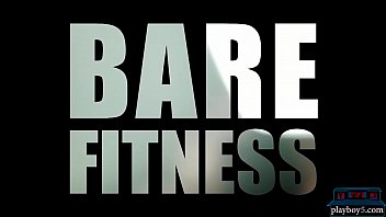 Preview 1 of Brother Fucking Her Sister - Redhead fitness MILF babe doing a naked ab workout