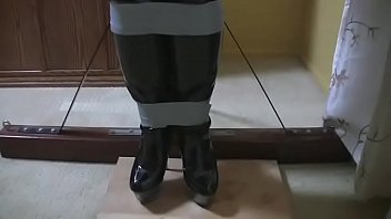Preview 4 of Lick Granny Squirt - Finger Mitts and Tape