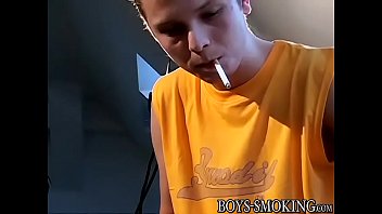 Preview 4 of Joi Tracer - Shy smoker Stone gets comfortable and strokes his pecker