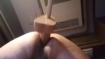 Preview 3 of Japon Sex Old - Doggy solo dildo