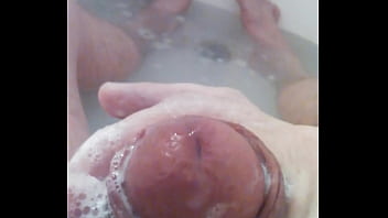 Preview 3 of Lucknow Ki - a cock getting off in a bathtub