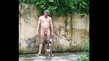 Preview 2 of Gay Str8 Brother - Peladinho no sitio 0004