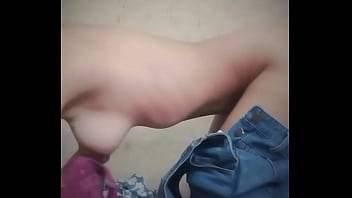 Preview 3 of Ibu Tiri Sex Crot Di Wajah - Doggy style teen girl